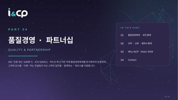 19. PART 04 · 품질경영 · 파트너십
